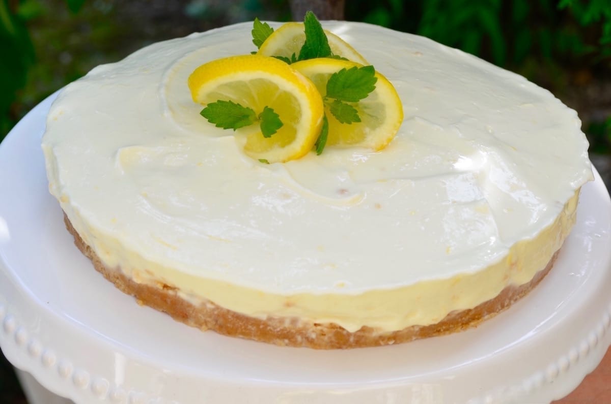 No bake Cheesecake al Limone